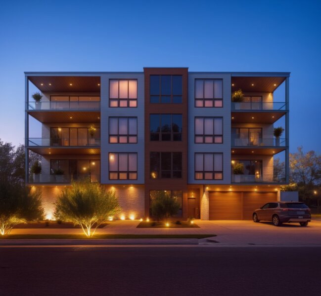 Copper Creek Exterior Sunset